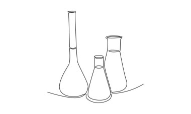 Kimyasal laboratuvar cevaplarının kesintisiz çizgisi