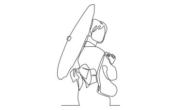 Sürekli şemsiye tutan kadın kuyruğu