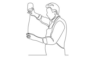 Aralıksız bir sıra barmen kokteyl yapar.