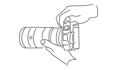 El kamerasının çizgisi