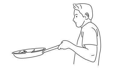 Yemek pişirme sanatı.