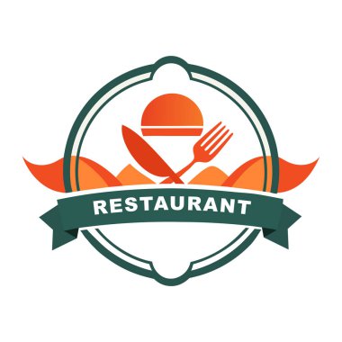 Restoran logo vektörü