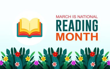 Şirin Merhaba Bahar kartı ya da bahar tatilleri için yeşil tropikal yapraklı ve çiçekli yatay poster. Poster pankartı ve sosyal medya paylaşımları için en iyisi.