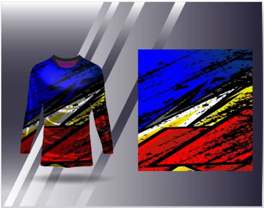 Ekstrem Jersey takımı için Tshirt sporu grunge arka planı bisiklet yarışı futbol arka planı duvar kağıdı