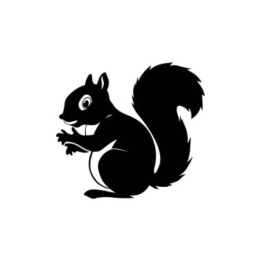 Tavşan silueti vektör sanat çizimi