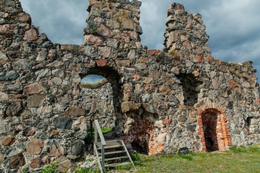 Kamilsk, Rusya 'daki eski bir kalenin kalıntıları.