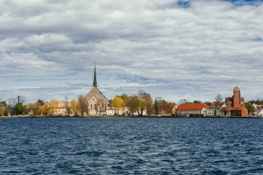 Stockholm 'deki St. George Kilisesi' nin manzarası.