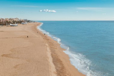 Costa Bravo plajı İspanya 'da.