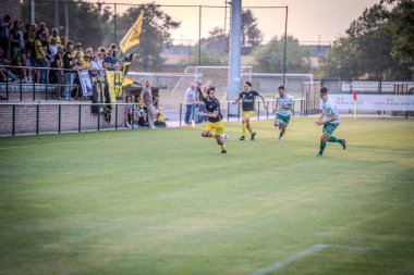 31 Ağustos 2024: Rc Hades - Berchem Spor. Eerste wedstrijd in tweet nationale B van Belgi.