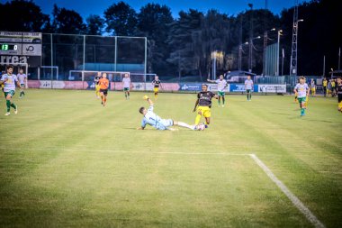 31 Ağustos 2024: Rc Hades - Berchem Spor. Eerste wedstrijd in tweet nationale B van Belgi.