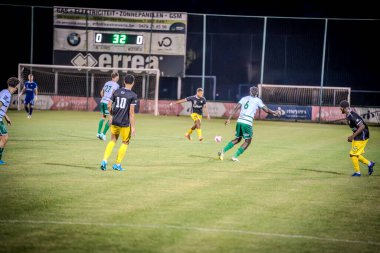 31 Ağustos 2024: Rc Hades - Berchem Spor. Eerste wedstrijd in tweet nationale B van Belgi.