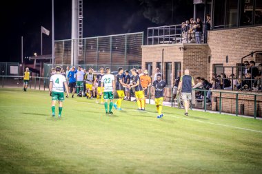 31 Ağustos 2024: Rc Hades - Berchem Spor. Eerste wedstrijd in tweet nationale B van Belgi.