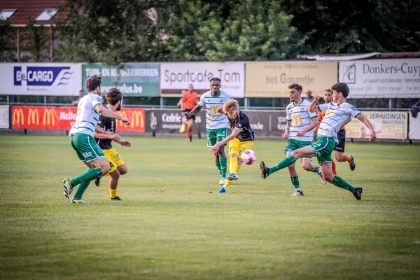 31 Ağustos 2024: Rc Hades - Berchem Spor. Eerste wedstrijd in tweet nationale B van Belgi.