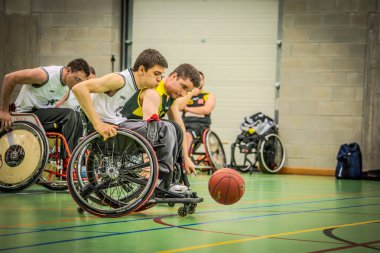 20-04-2024: Rolstoelbasketbal Zwijndrecht VS Hasselt 