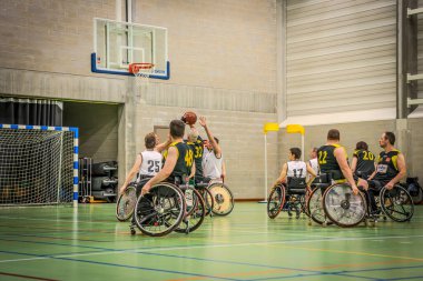 20-04-2024: Rolstoelbasketbal Zwijndrecht VS Hasselt 