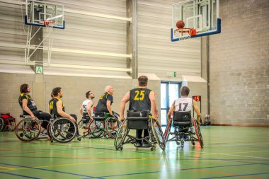 20-04-2024: Rolstoelbasketbal Zwijndrecht VS Hasselt 