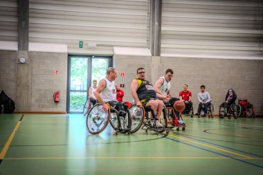 20-04-2024: Rolstoelbasketbal Zwijndrecht VS Hasselt 