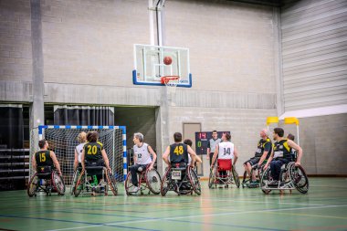 20-04-2024: Rolstoelbasketbal Zwijndrecht VS Hasselt