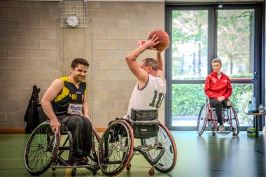 20-04-2024: Rolstoelbasketbal Zwijndrecht VS Hasselt