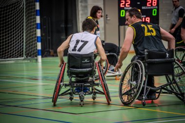 20-04-2024: Rolstoelbasketbal Zwijndrecht VS Hasselt