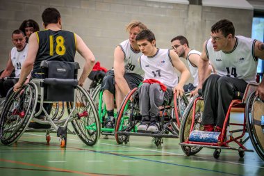 20-04-2024: Rolstoelbasketbal Zwijndrecht VS Hasselt