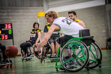 20-04-2024: Rolstoelbasketbal Zwijndrecht VS Hasselt