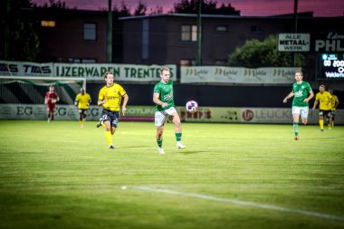 14-09-2024: Voetbalwedstrijd Racing Mechelen - Berchem Sport uitslag 3-0