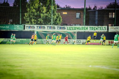 14-09-2024: Voetbalwedstrijd Racing Mechelen - Berchem Sport uitslag 3-0