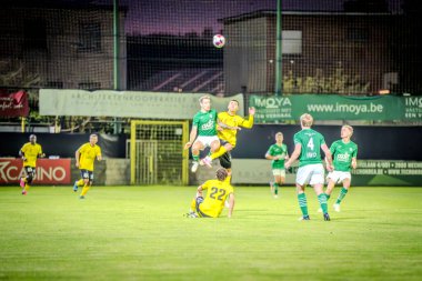 14-09-2024: Voetbalwedstrijd Racing Mechelen - Berchem Sport uitslag 3-0