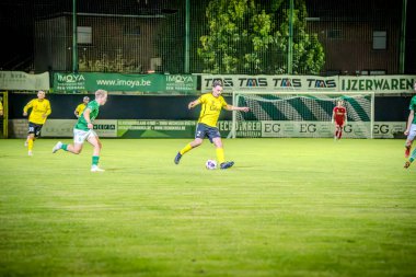 14-09-2024: Voetbalwedstrijd Racing Mechelen - Berchem Sport uitslag 3-0