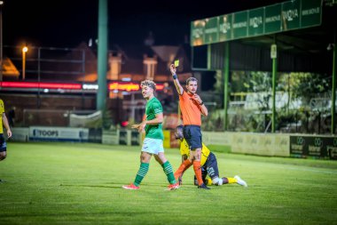 14-09-2024: Voetbalwedstrijd Racing Mechelen - Berchem Sport uitslag 3-0