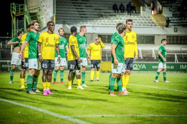 14-09-2024: Voetbalwedstrijd Racing Mechelen - Berchem Sport uitslag 3-0