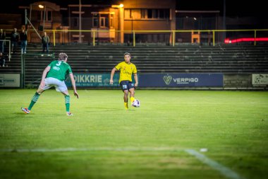 14-09-2024: Voetbalwedstrijd Racing Mechelen - Berchem Sport uitslag 3-0