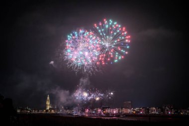1 Ocak 2024 Nieuwjaarsvuurwerk 