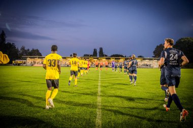 2de afdelding of wel 4e klasse wedstrijd in Belgi tussen Berchem sport en Eendracht termien Genk