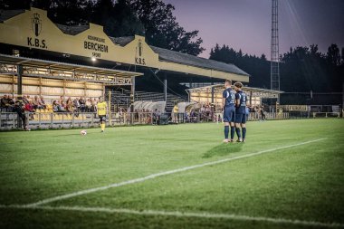 2de afdelding of wel 4e klasse wedstrijd in Belgi tussen Berchem sport en Eendracht termien Genk