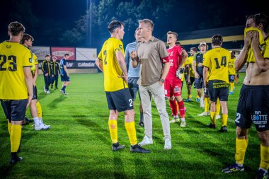 2de afdelding of wel 4e klasse wedstrijd in Belgi tussen Berchem sport en Eendracht termien Genk