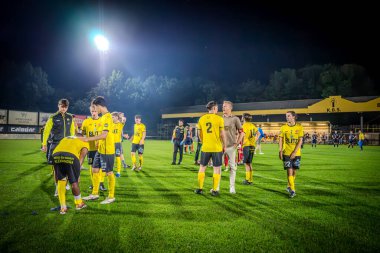 2de afdelding of wel 4e klasse wedstrijd in Belgi tussen Berchem sport en Eendracht termien Genk