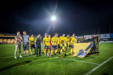 2de afdelding of wel 4e klasse wedstrijd in Belgi tussen Berchem sport en Eendracht termien Genk