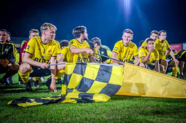 2de afdelding of wel 4e klasse wedstrijd in Belgi tussen Berchem sport en Eendracht termien Genk