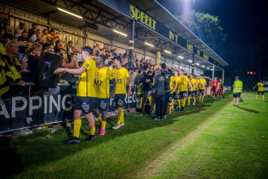 2de afdelding of wel 4e klasse wedstrijd in Belgi tussen Berchem sport en Eendracht termien Genk