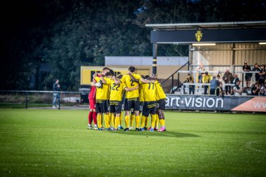 2de afdelding of wel 4e klasse wedstrijd in Belgi tussen Berchem sport en Eendracht termien Genk