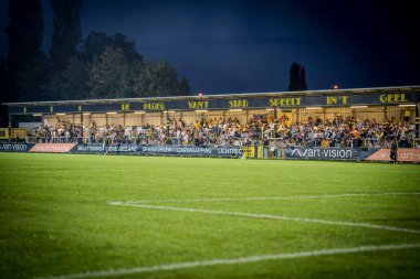 2de afdelding of wel 4e klasse wedstrijd in Belgi tussen Berchem sport en Eendracht termien Genk