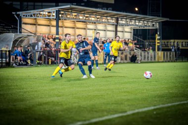 2de afdelding of wel 4e klasse wedstrijd in Belgi tussen Berchem sport en Eendracht termien Genk