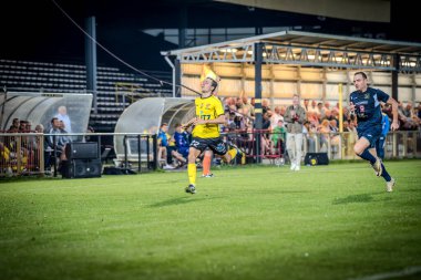 2de afdelding of wel 4e klasse wedstrijd in Belgi tussen Berchem sport en Eendracht termien Genk