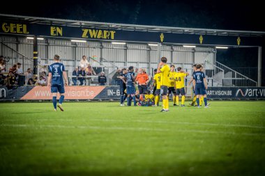 2de afdelding of wel 4e klasse wedstrijd in Belgi tussen Berchem sport en Eendracht termien Genk