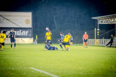 2de afdelding of wel 4e klasse wedstrijd in Belgi tussen Berchem sport en Eendracht termien Genk