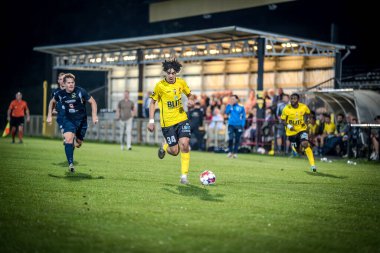 2de afdelding of wel 4e klasse wedstrijd in Belgi tussen Berchem sport en Eendracht termien Genk