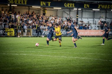 2de afdelding of wel 4e klasse wedstrijd in Belgi tussen Berchem sport en Eendracht termien Genk