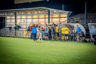 2de afdelding of wel 4e klasse wedstrijd in Belgi tussen Berchem sport en Eendracht termien Genk